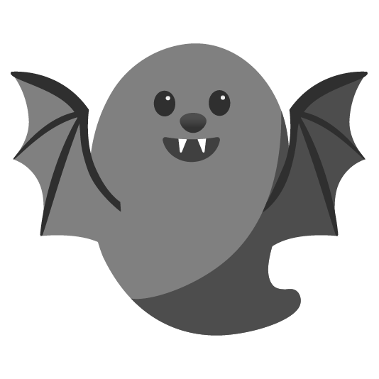 Emoji ghostbat