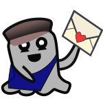 Emoji flan_mail