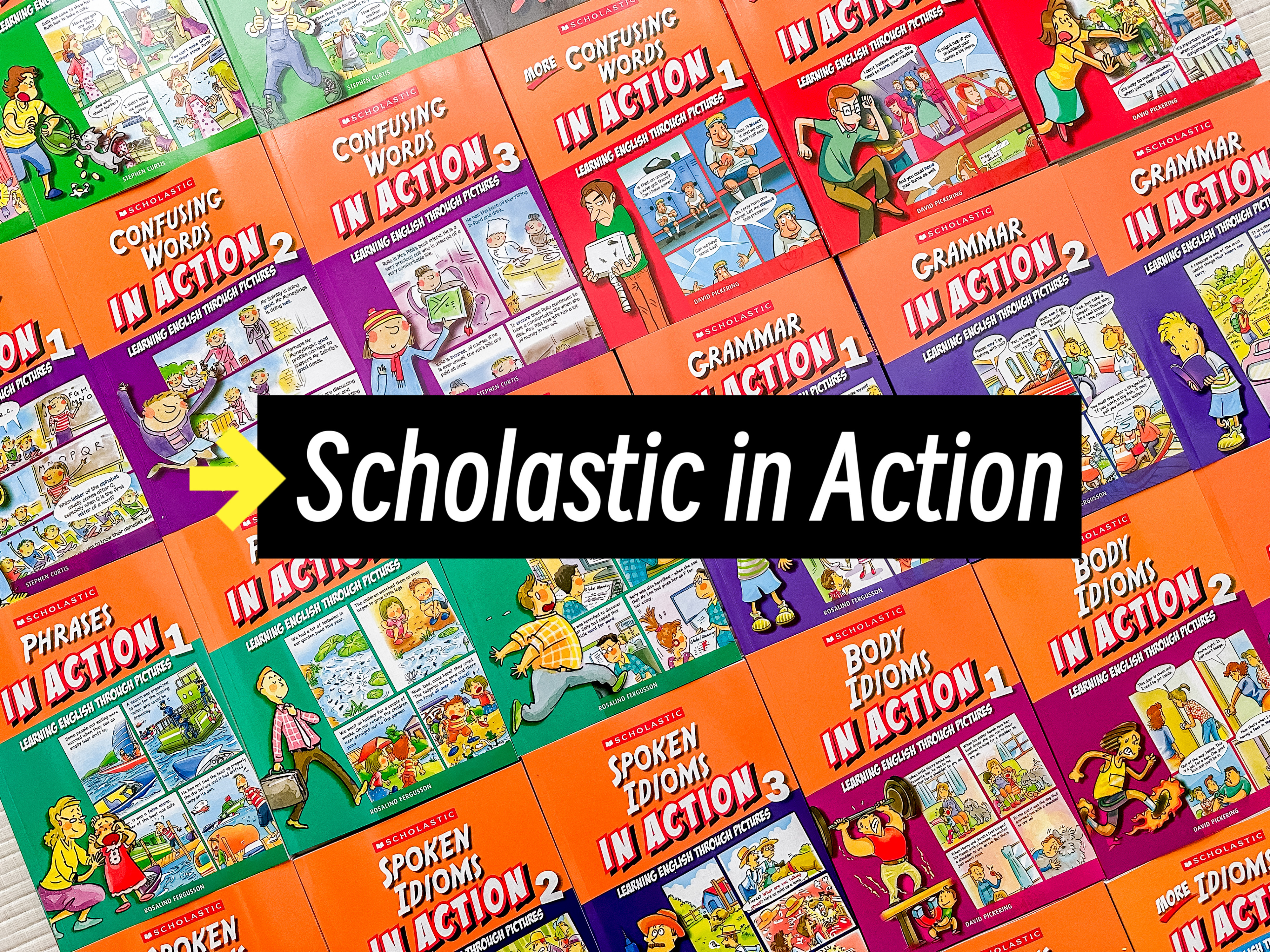 Scholastic in Action Full Set - 45 books - The Nic Pick | Take App