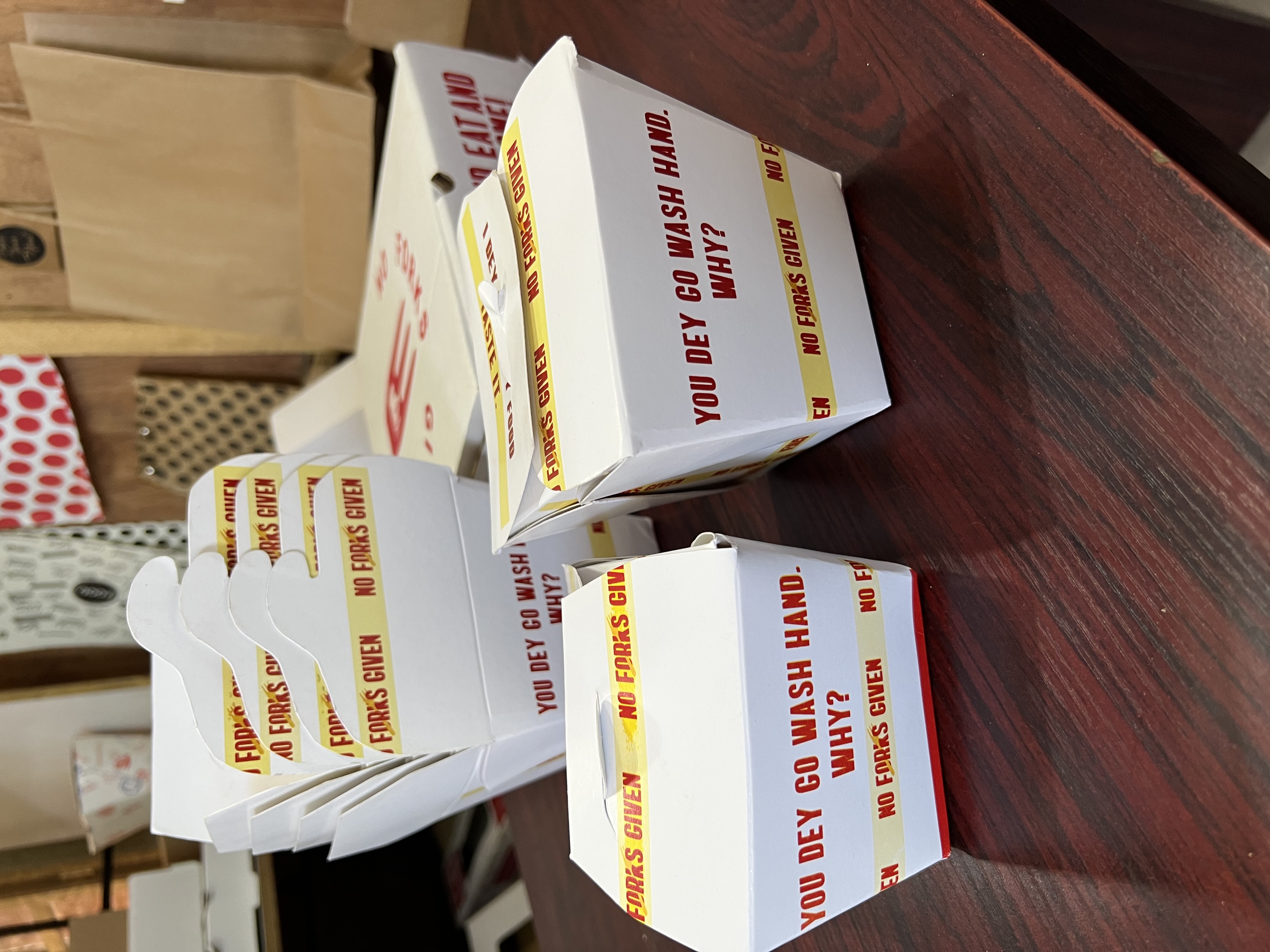 BRANDED CHINESE TAKEOUT PAILS / Minimum order quantity of 500 pieces