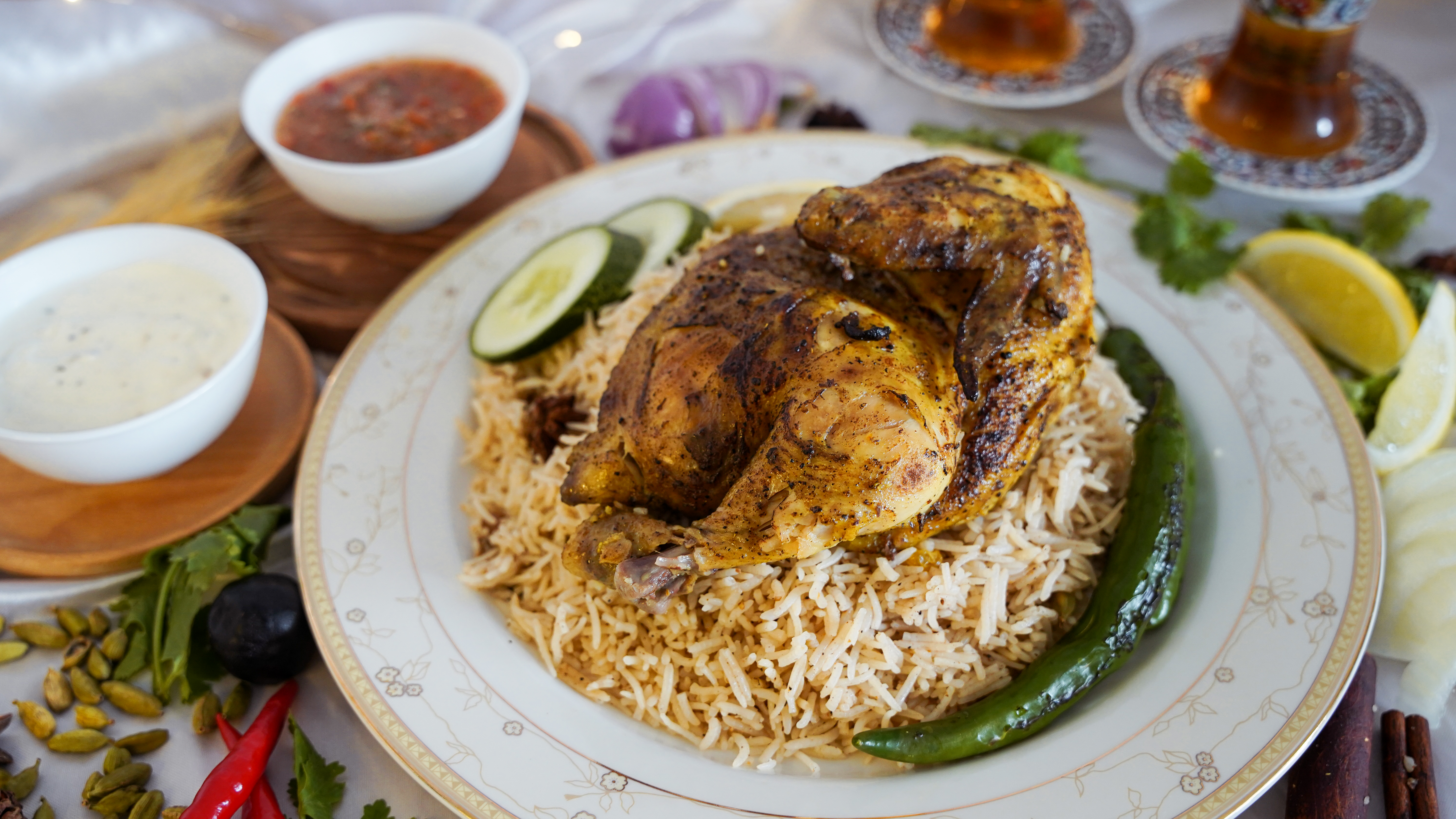 Khalid Reem Rice Khalid Abu Hurairah Mandi Rice | Take App