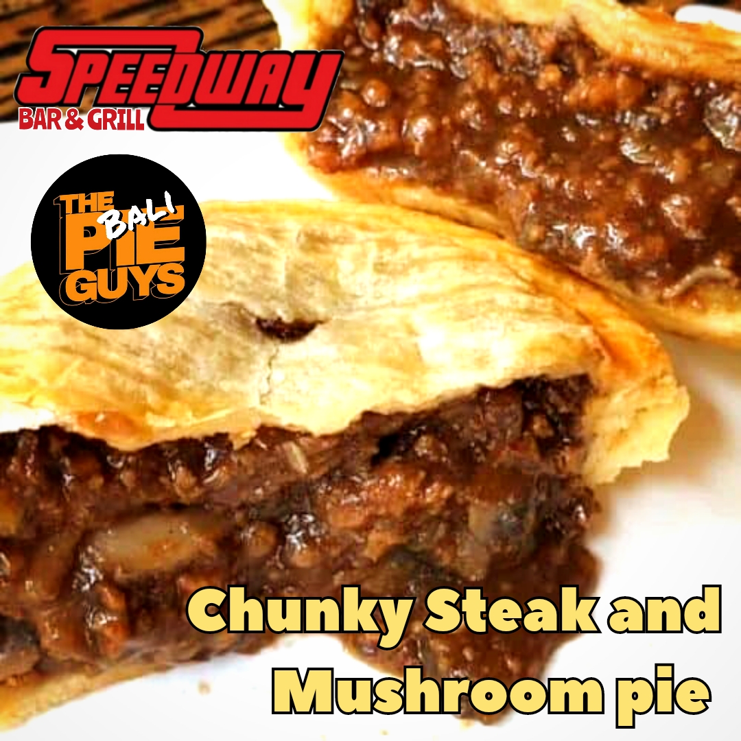 Chunky Steak Mushroom pie 