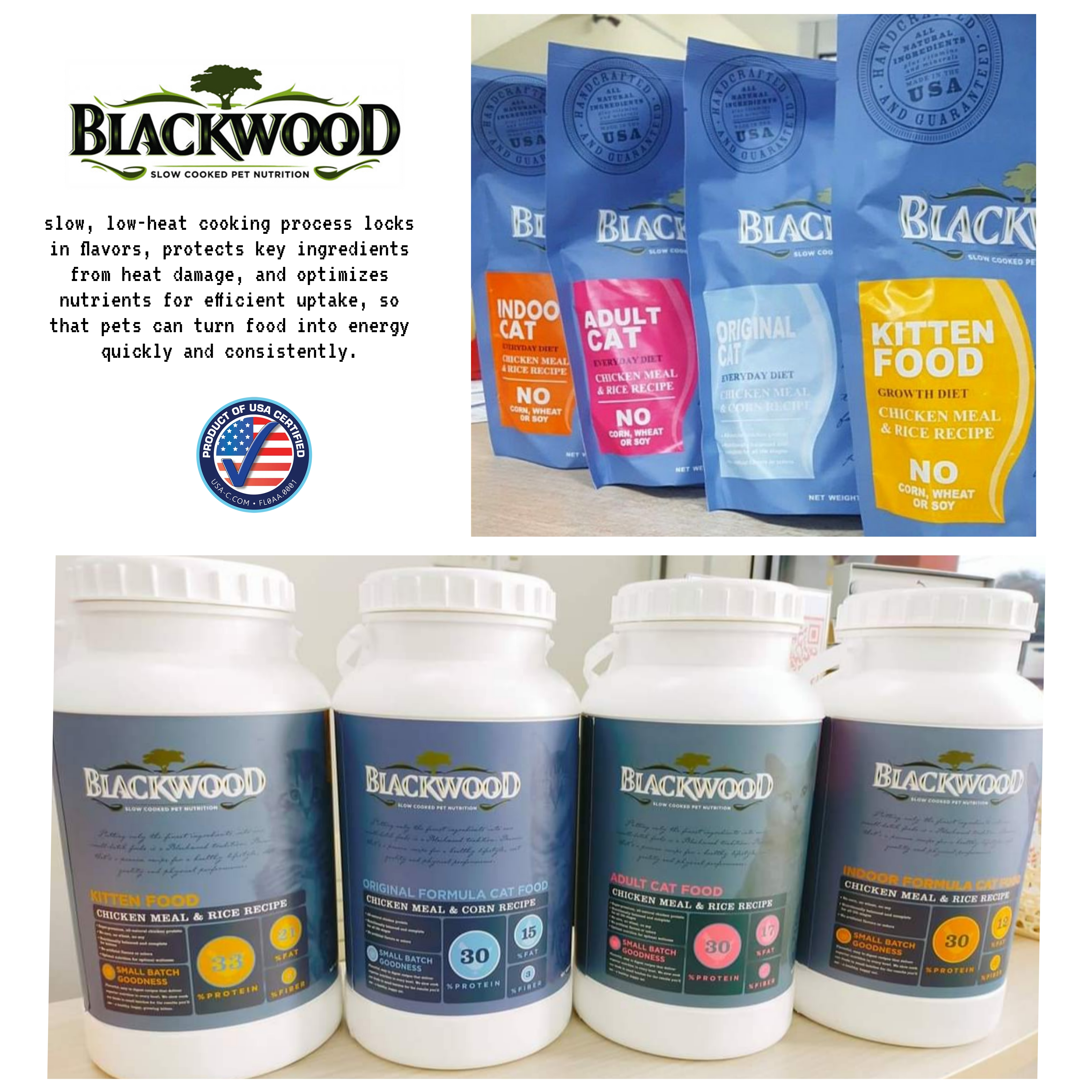 USA Blackwood Kitten/Adult/Original/Indoor PasarRun (KL/SEL