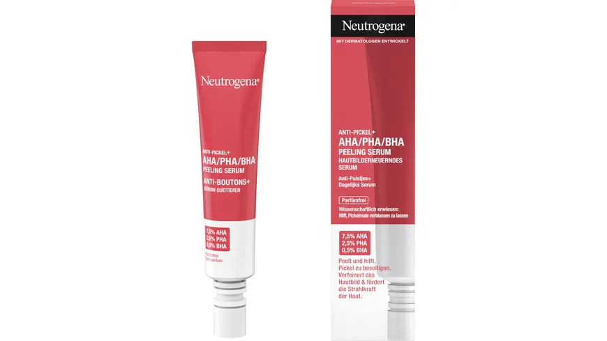 NEUTROGENA AHA / PHA / BHA PEELING SERUM - ‎ABRAHAMS منتجاتك المعتمدة