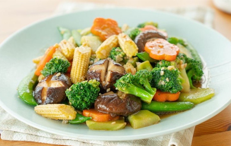 Oyster Sauce Oriental Blend Vegetables Mixed Vegetables In Oyster