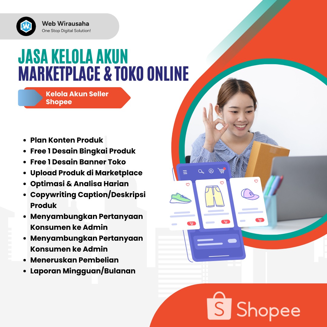 Kelola Akun Seller Shopee