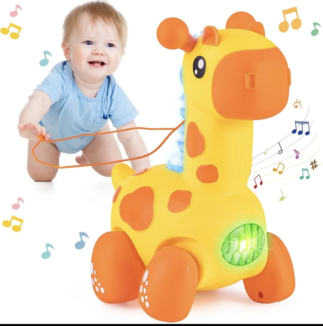 Peluche Girafe Interactive Chantante Et Dansante Répète Les Phrases, Réglage Du Volume, Rechargeable USB, Jouet Musical Pour 1-6 - Jeux - Jouets