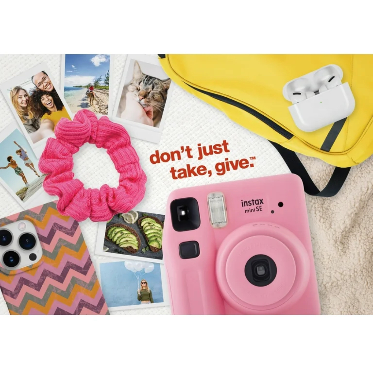 Fujifilm instax Mini SE Instant Camera with Bonus 10 pack