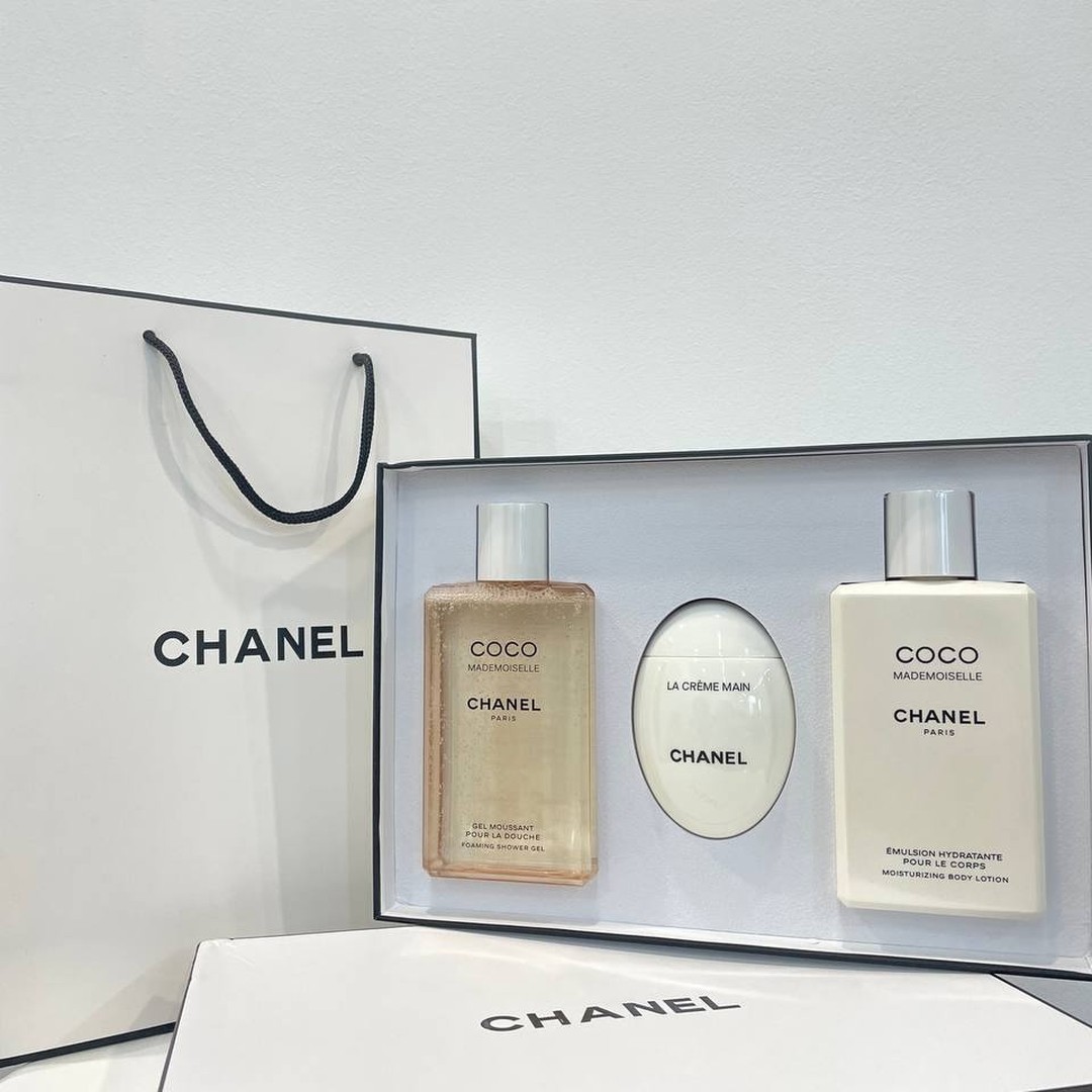 Chanel Shower Gel Set Chanel Coco Mademoiselle 3in1 Gift Set