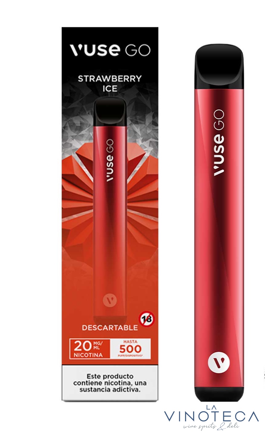 elfbar elfa kaufen VUSE GO 700 Puffs - Strawberry Ice (20mg/ml)