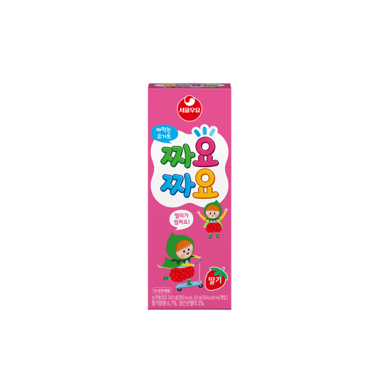 Squeezable Yogurt (Strawberry/Grape/ Peach) 子供用ヨーグルト