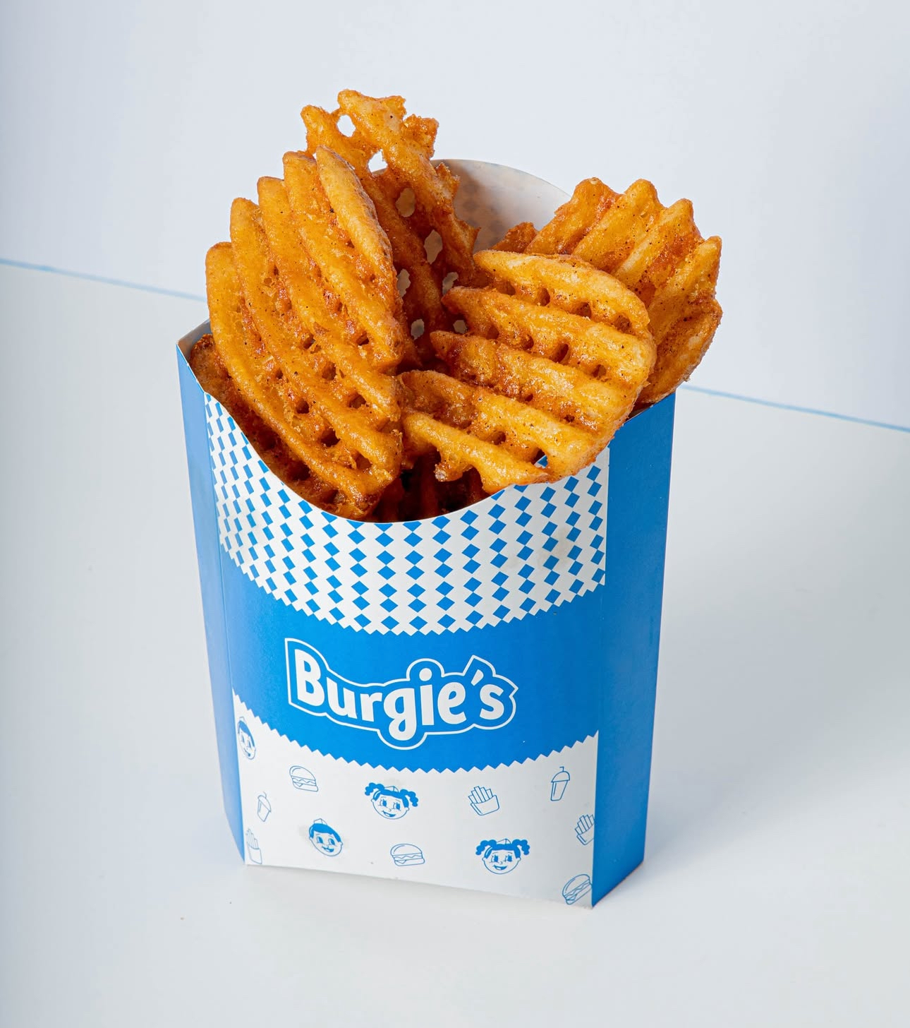 Waffle Fries corte enrejado