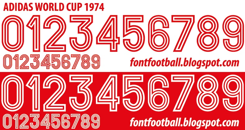 World Cup Jersey Number Font Microsoft Word Font Vector Adidas