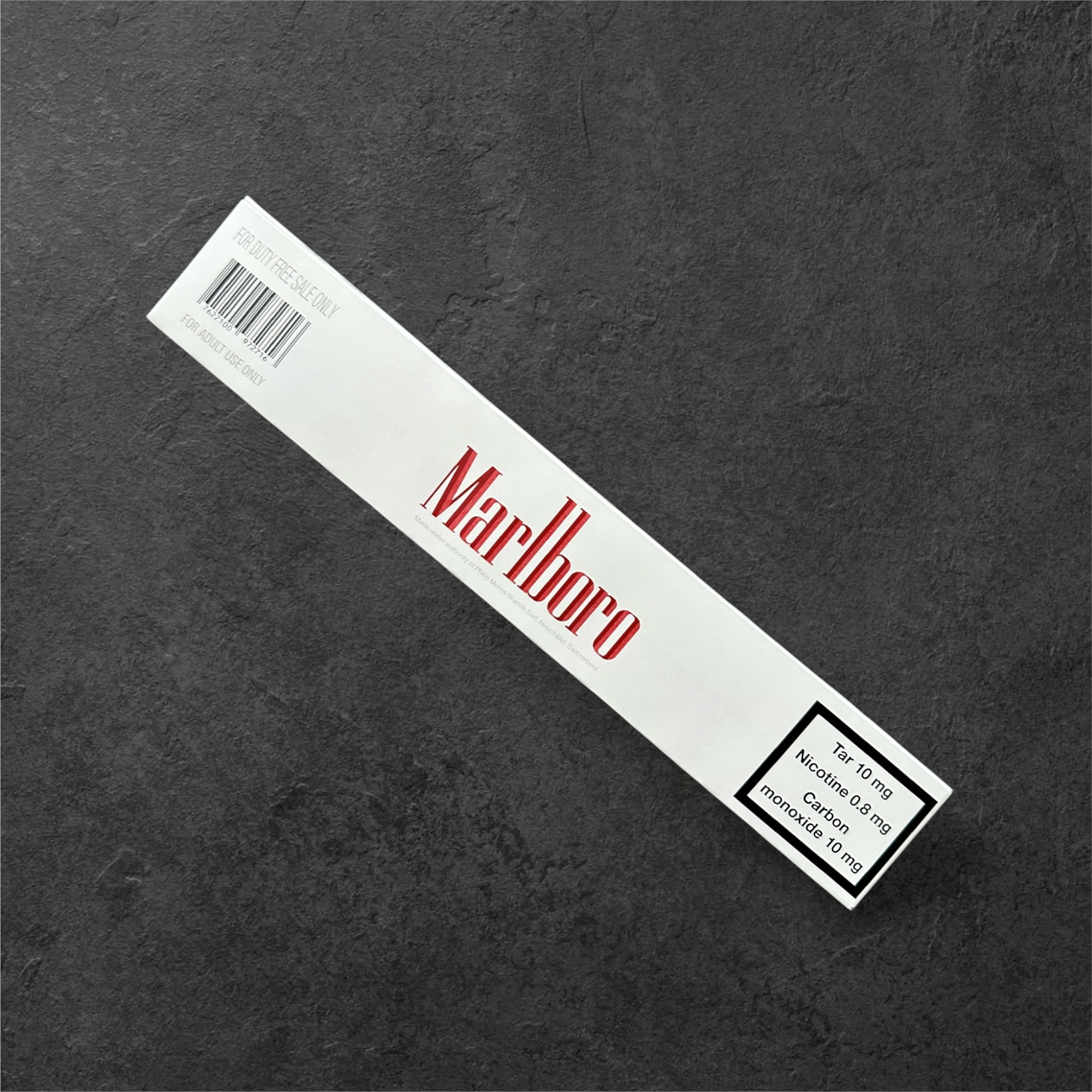 cigarette price switzerland duty free Marlboro Red 20's 626 Tobacco Duty Free Royalty-Free