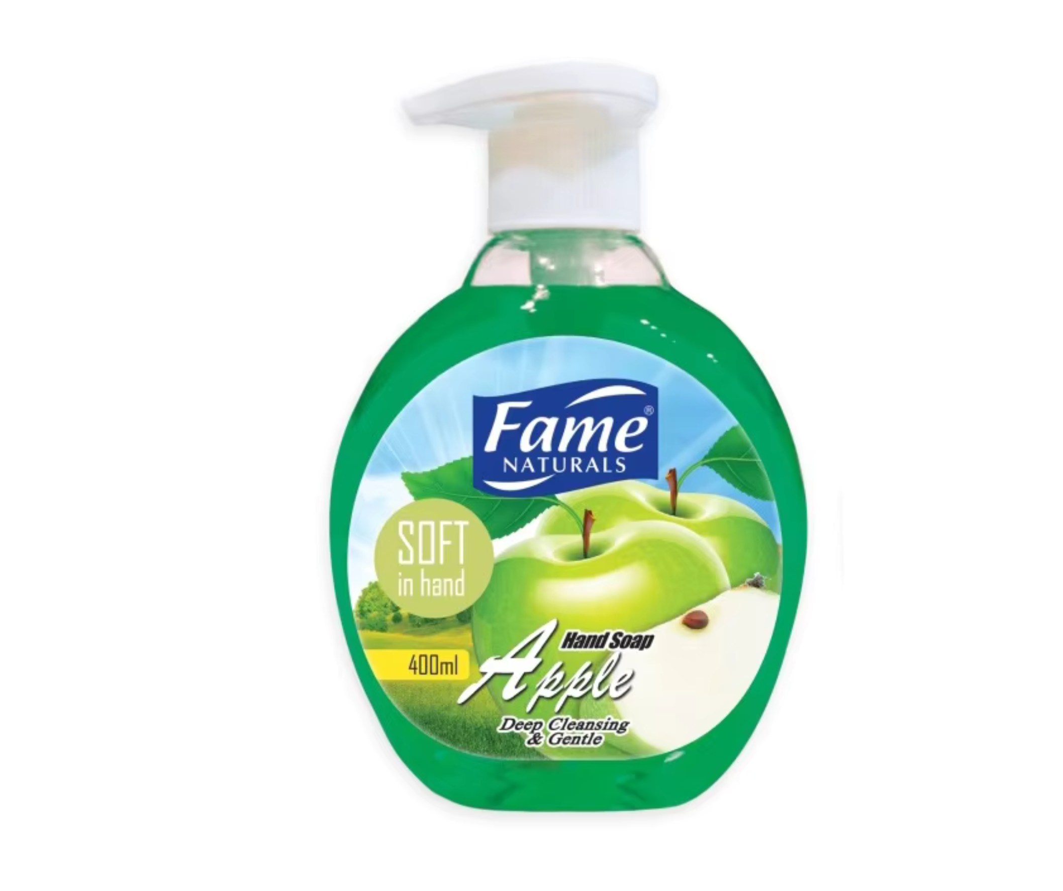 Fame Handsoap Green Apple 400ml x 12