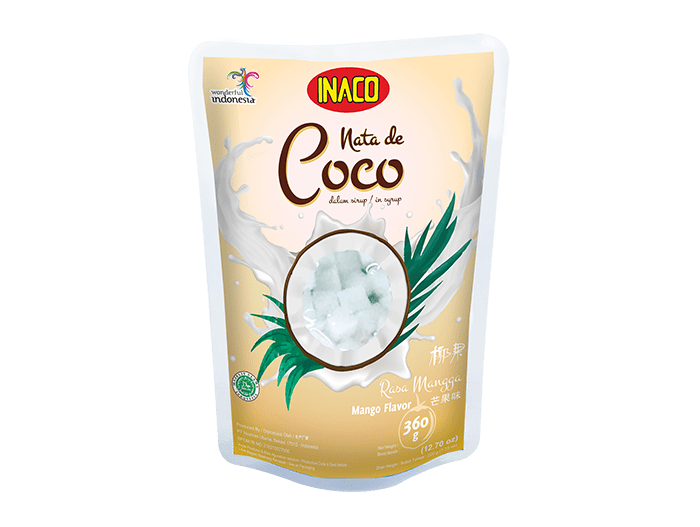 INACO Nata de Coco Mango 360g x 24