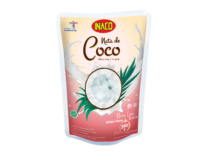 INACO Nata de Coco Lychee 360g x 24
