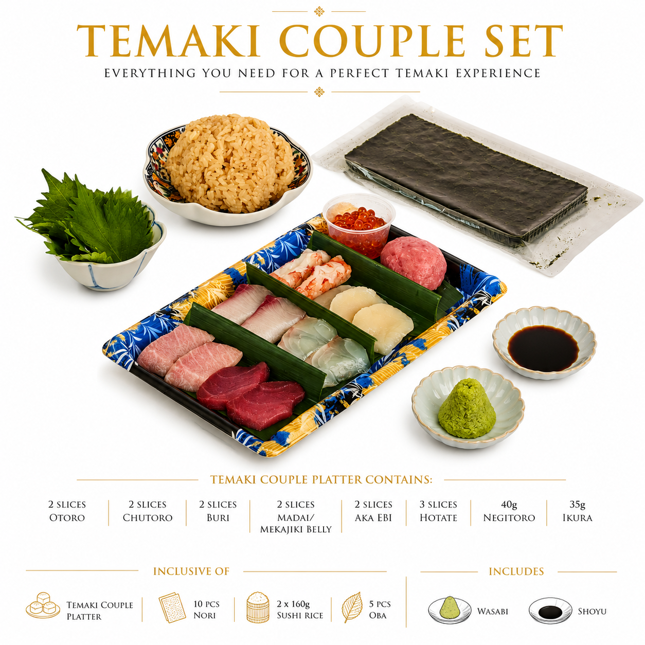 手巻きセット TEMAKI SET - Suguru Home Dining