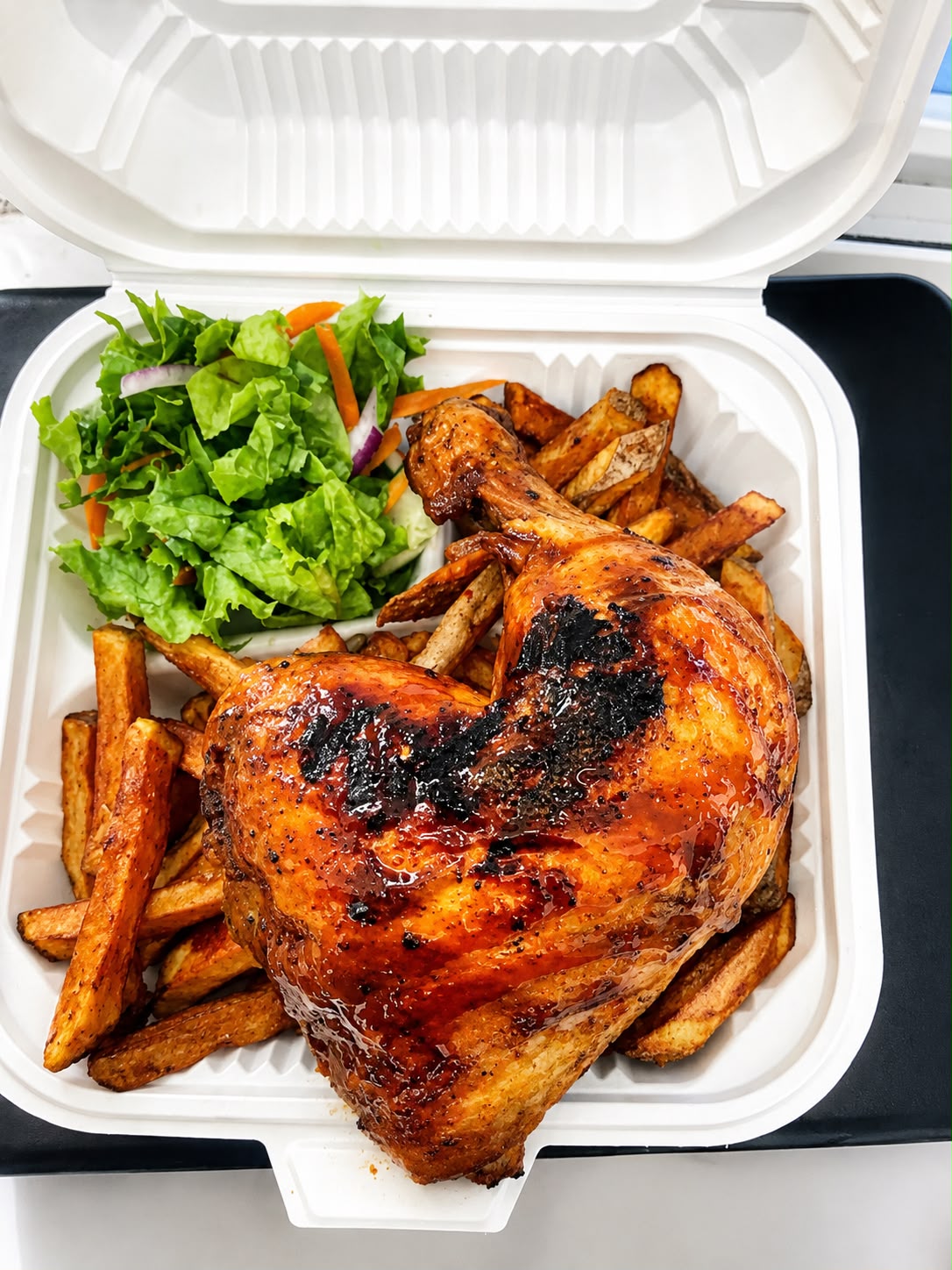 BBQ 1/4 Chicken Combo