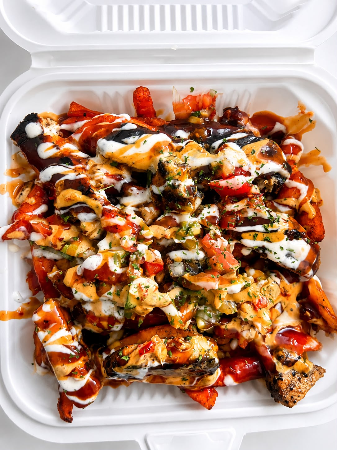 Fish Loaded Fries