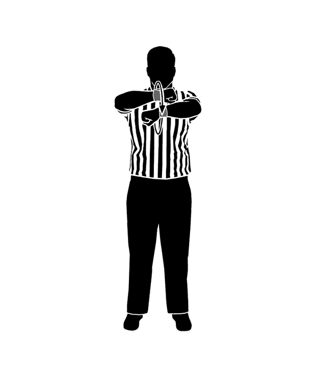 NFHS wrestling referee signal 18: Reversal