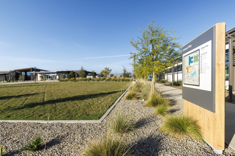 BeWell Irvine Exterior Directory Sign