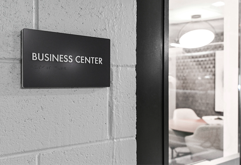 GID Atlanta_room ID sign