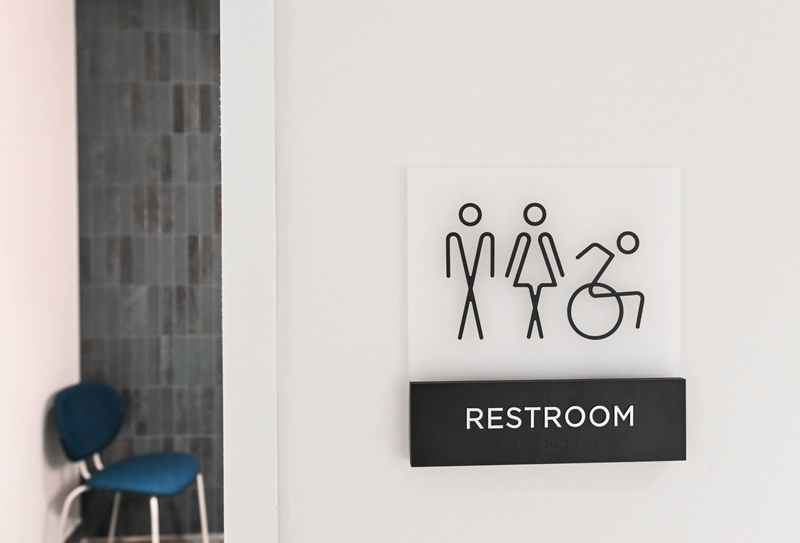 VHB Restroom Signage