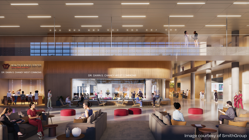 TWU Health Science Center Rendering