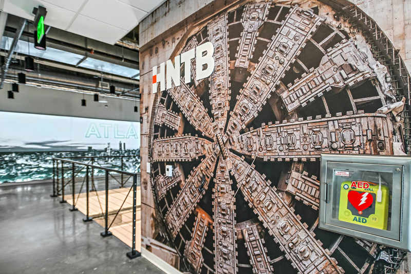 HNTB wallcovering