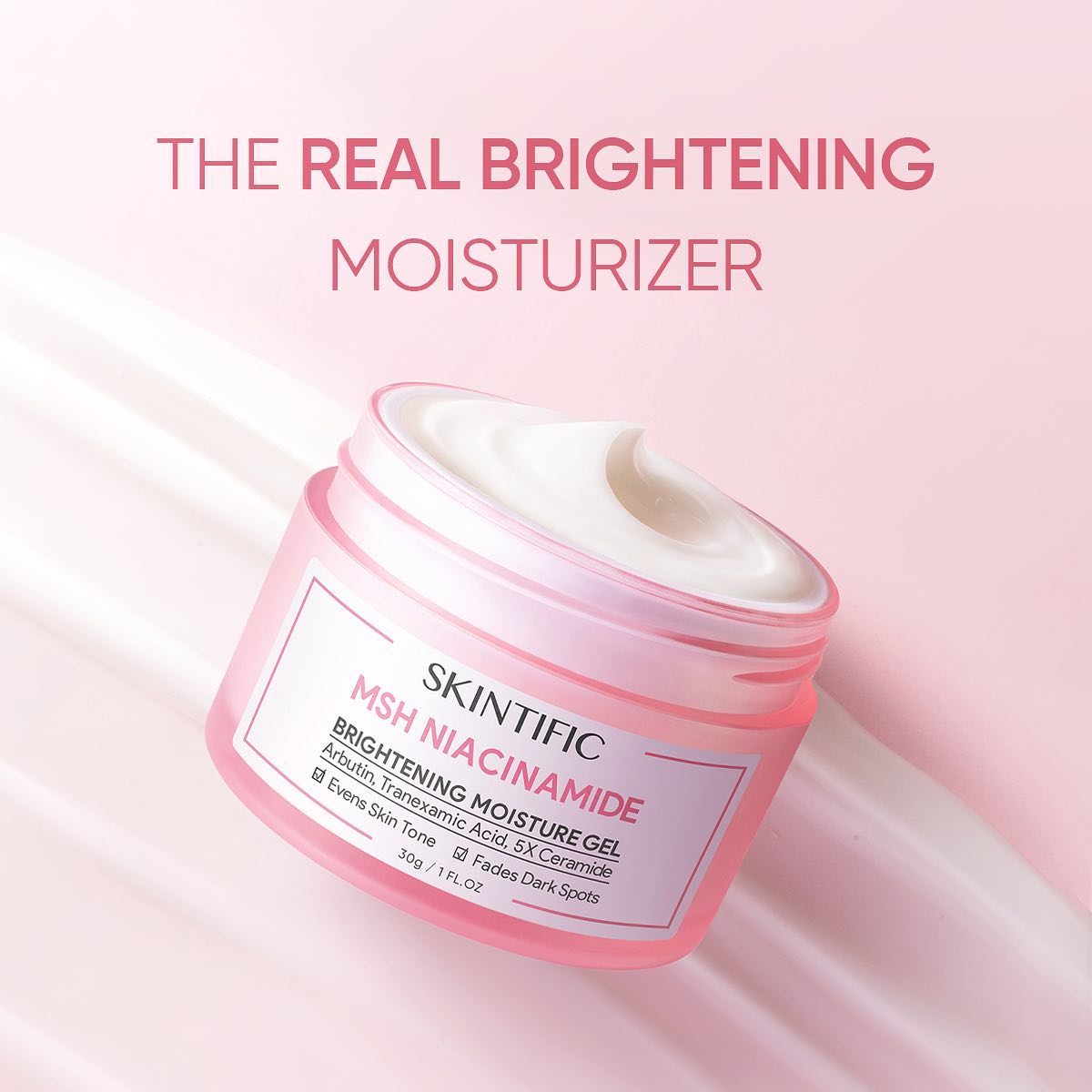 Skintific MSH Niacinamide Brightening Moisture Gel - Beauty 
