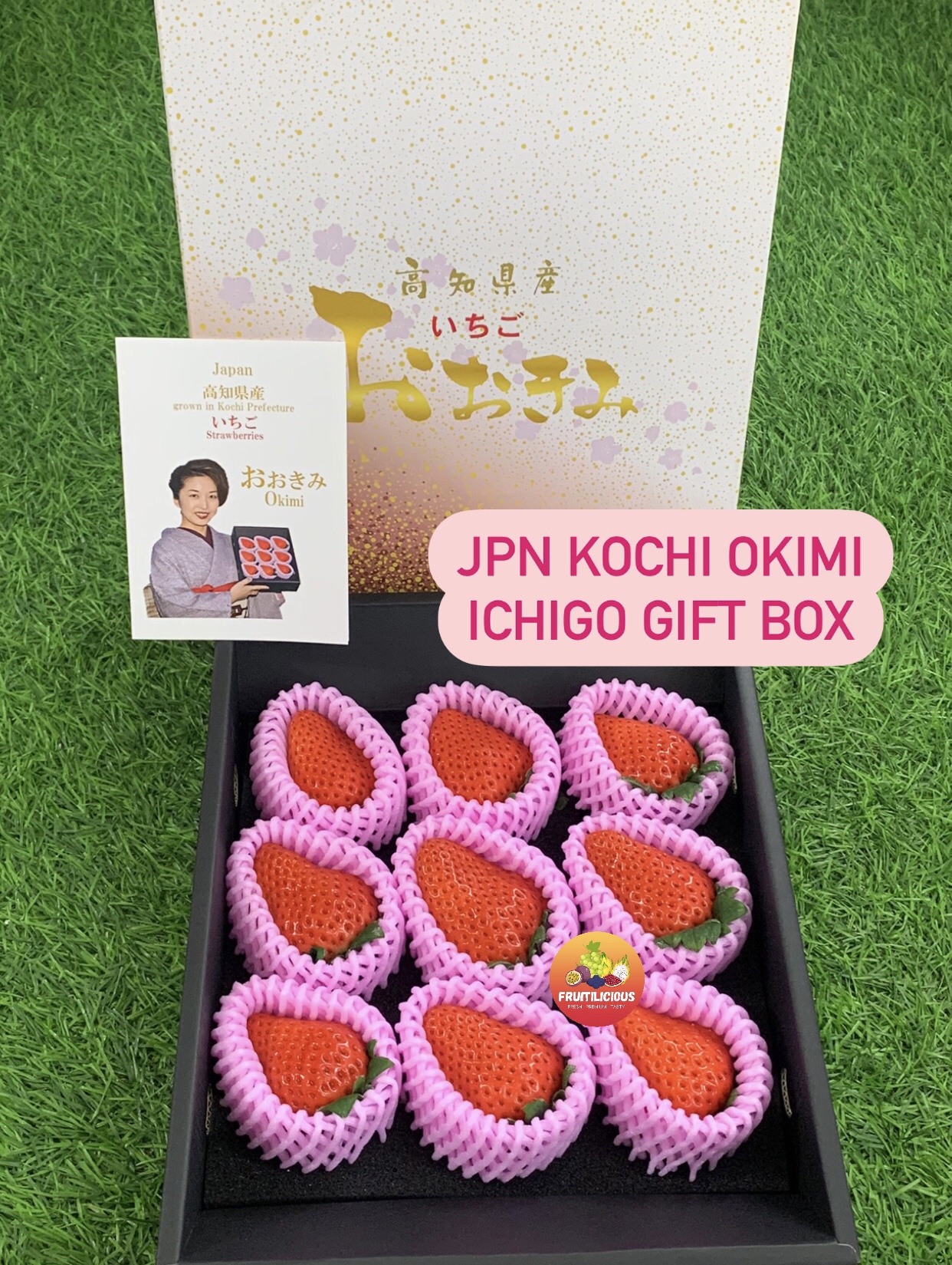 JPN KOCHI PREMIUM OKIMI ICHIGO 大妃美GIFT BOX - FRUITILICIOUS SG