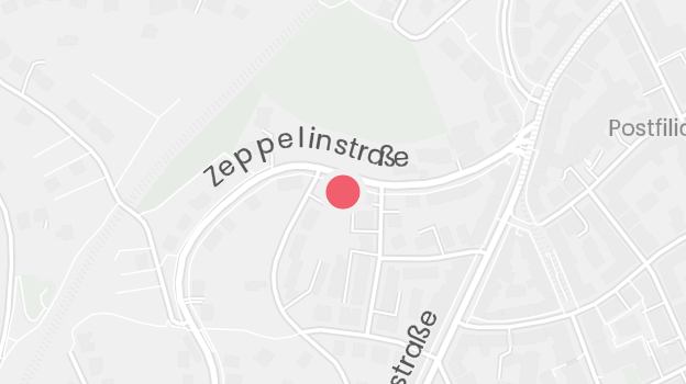 Karte von Zeppelinstraße 17, 70193 Stuttgart