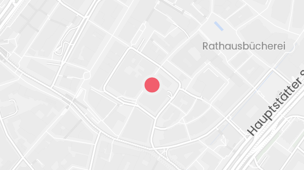 Karte von Hirschstraße 27, 70173 Stuttgart