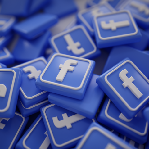 3d facebook logoi