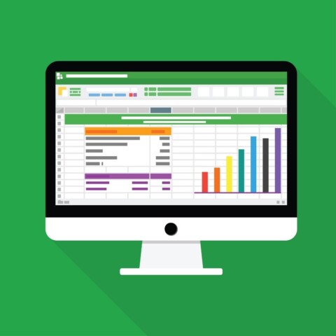 Kako dodati headerfooter u Excel Grafički prikaz računala na kojem je otvoren Microsoft Excel