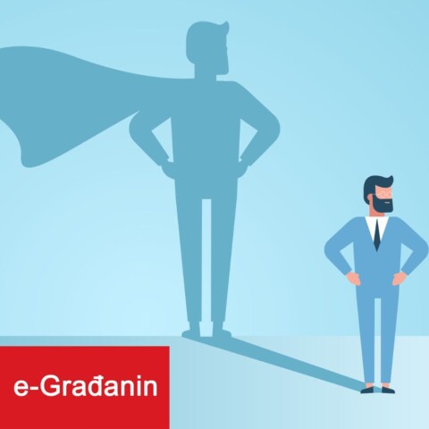 Kako postati e-Građanin Muškarac će postati e-građanin