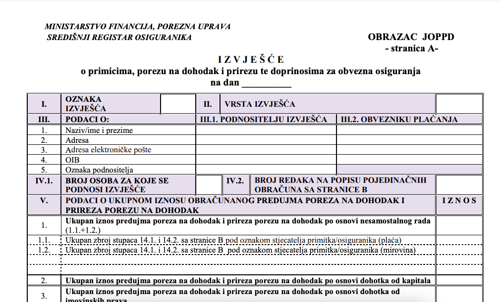 joppd obrazac