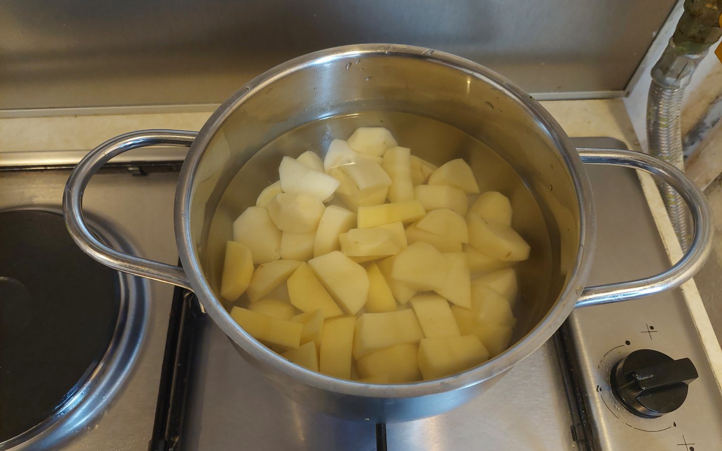 kuhanje krumpira u vodi
