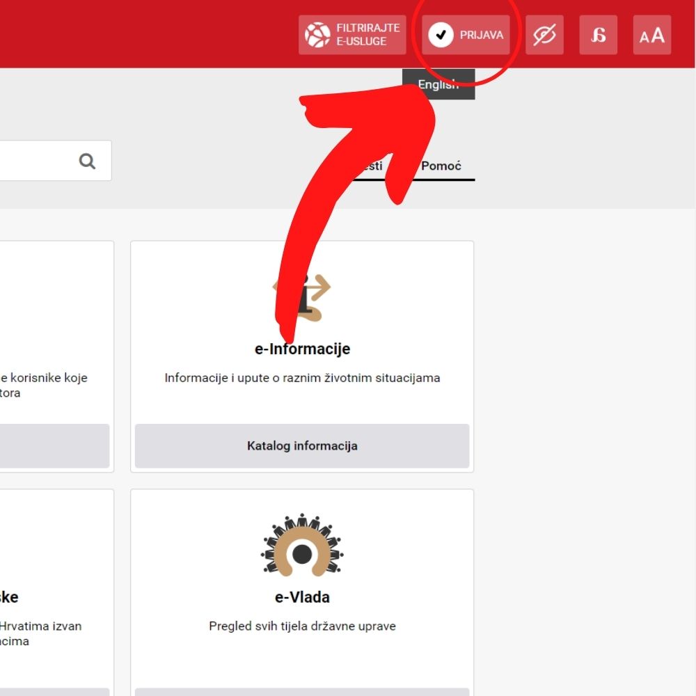 Prijava e-Građani