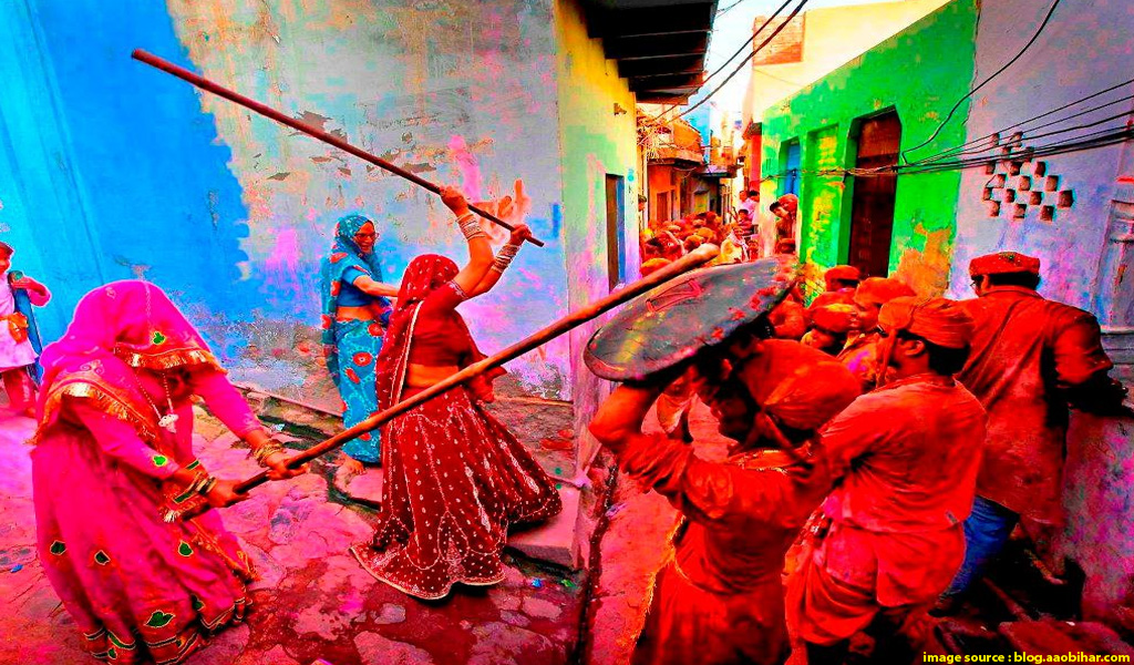 Lath maar Holi