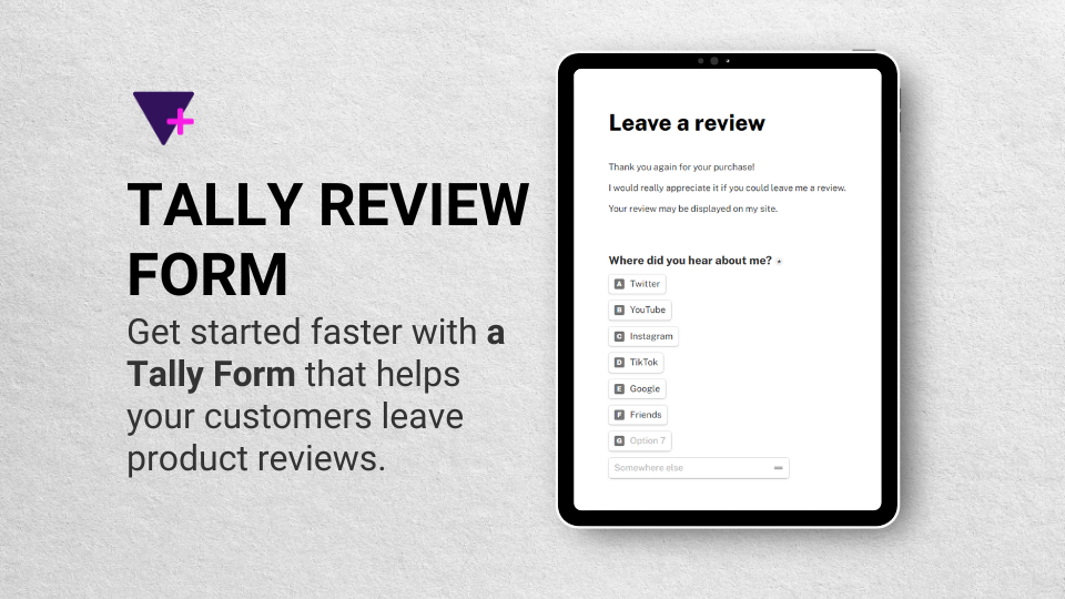 https://storage.googleapis.com/tally-block-assets/de15ee92-6c87-4de6-842a-6fabef4dc6e2/Tally-Review-Form.png