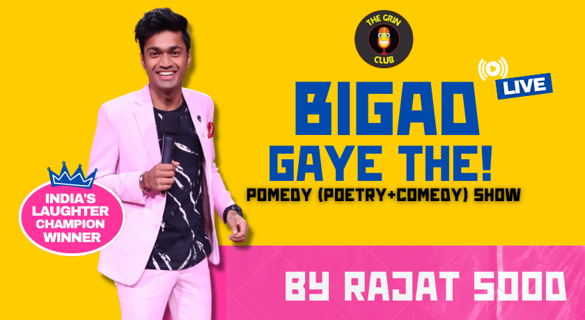 Rajat Sood Live – Pomedy Show in Bengaluru