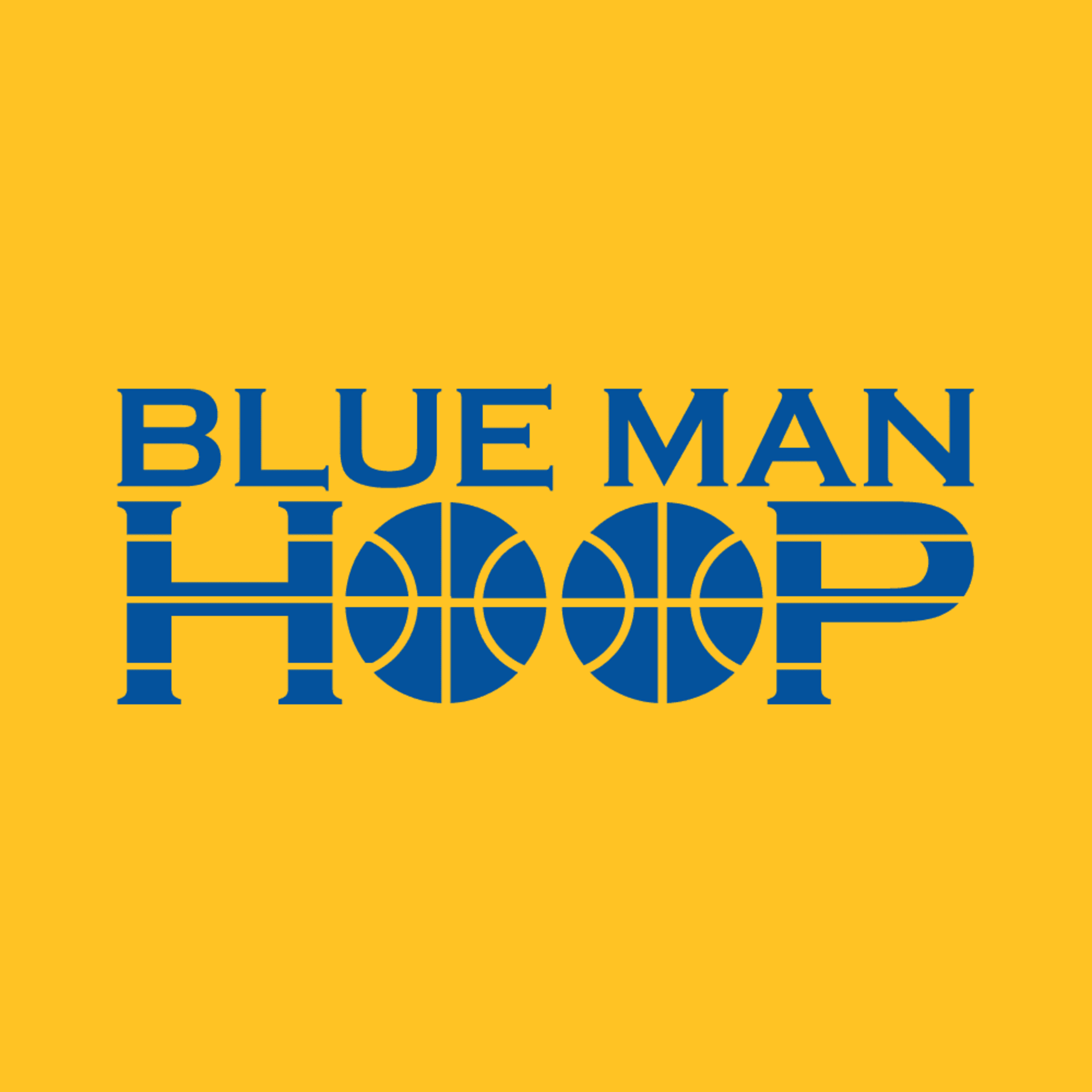 Blue Man Hoop