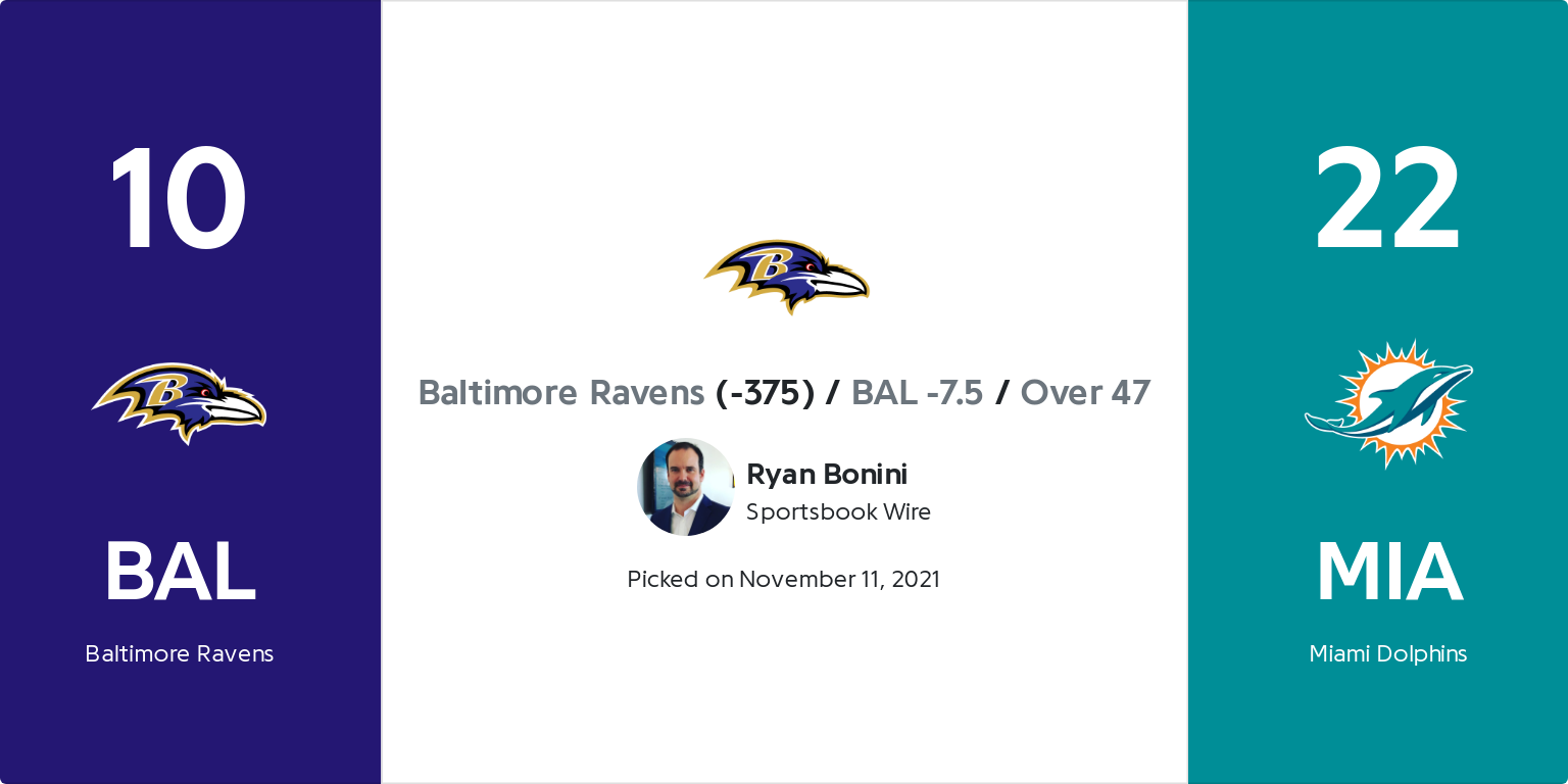 Ryan Bonini's pick on BAL vs MIA