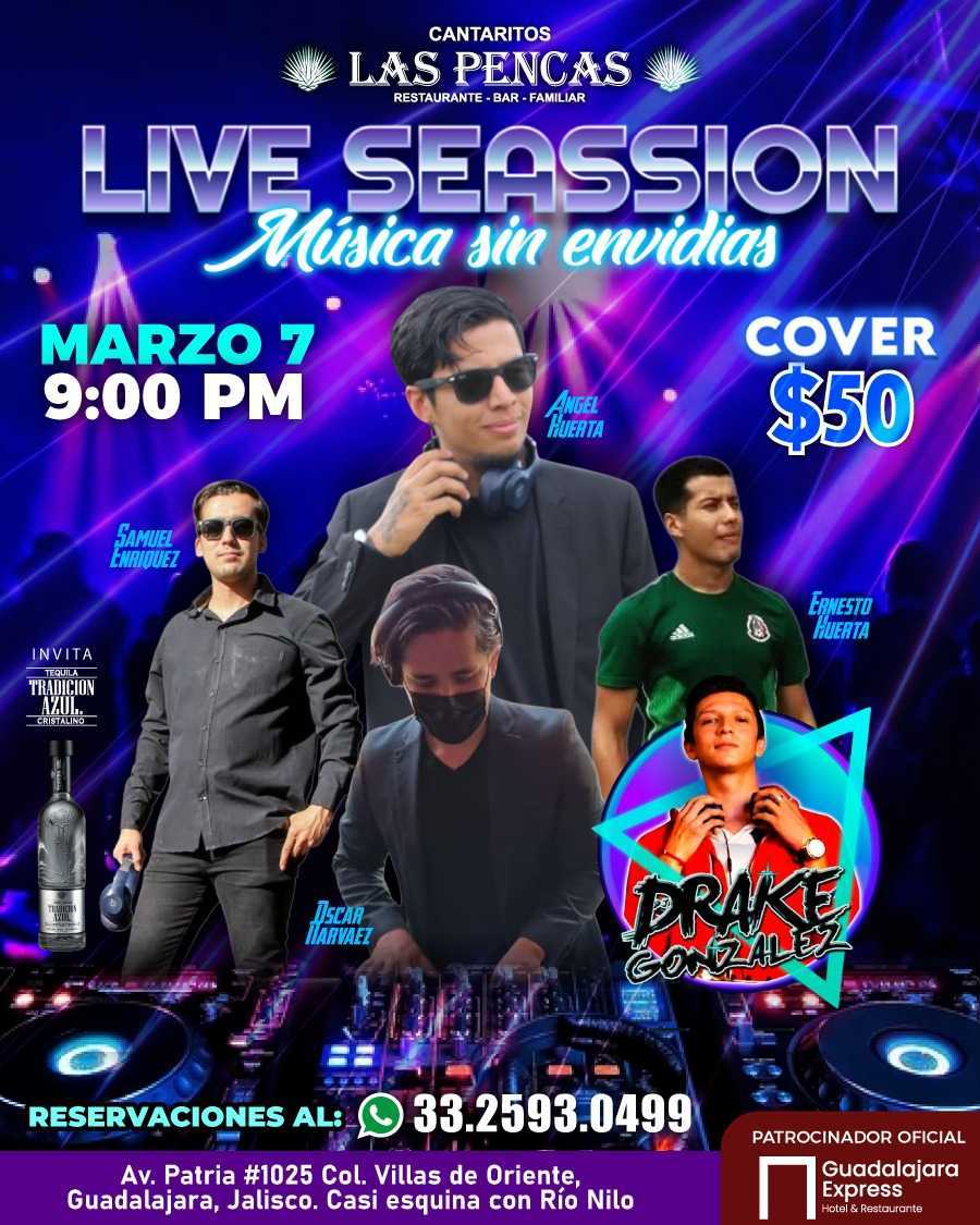 live seassion musica sin envidias 