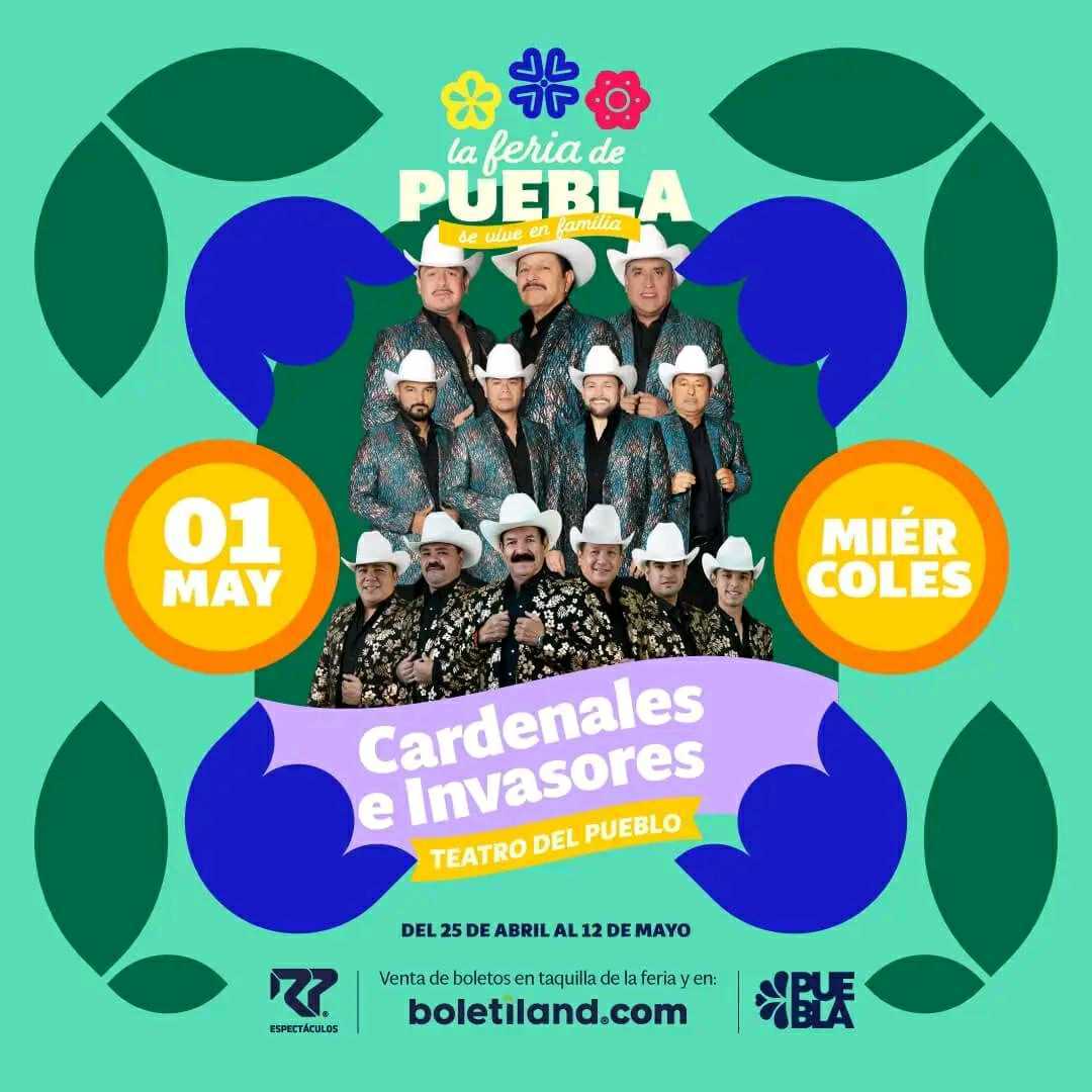 Viaje a la Feria de Puebla al Concierto Duelo de acordeones