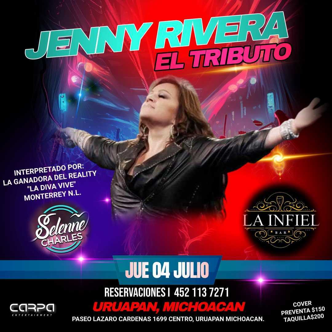 JENNY RIVERA EL TRIBUTO EN URUAPAN MICHOACAN 