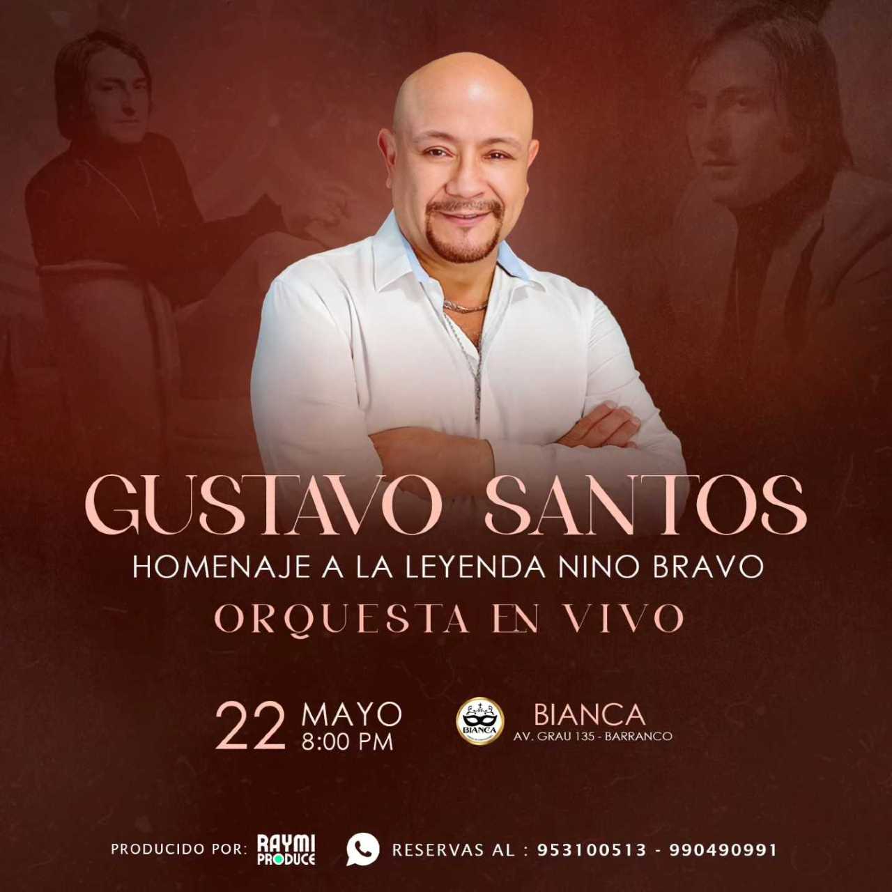 GUSTAVO SANTOS HOMENAJE A LA LEYENDA NINO 