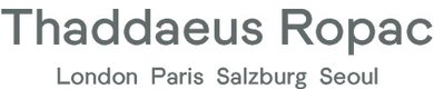 The exhibition was made possible thanks to the generous support of Thaddaeus Ropac Gallery, London · Paris · Salzburg · Seoul Special thanks to Eva Schwarz and Edouard Sterngold for their contribution to the publication of the catalogue